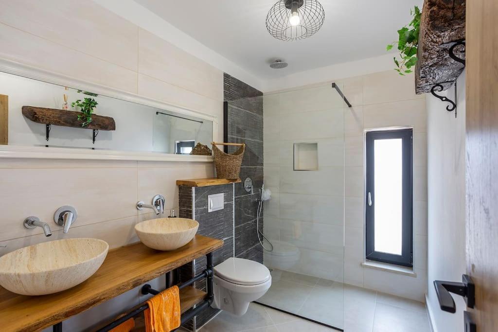 Willa House With Pool Poli Stare Nuoni Žminj Zewnętrze zdjęcie